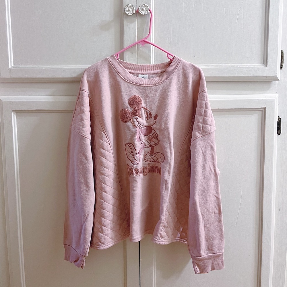🎀Disney Soft Pink Mickey Sweater/Sweatshirt🎀